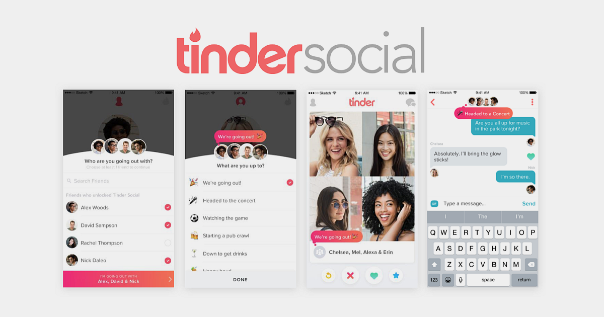 Tinder Rolls Out Tinder Social Features